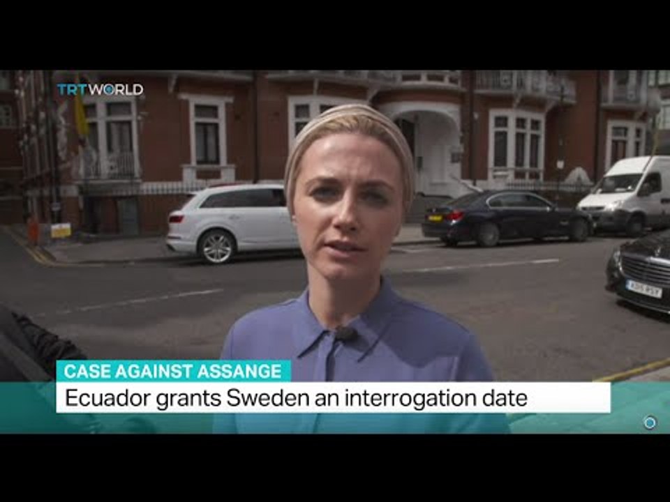 WikiLeaks founder Assange to be questioned by Sweden in London, Myriam Francois reports