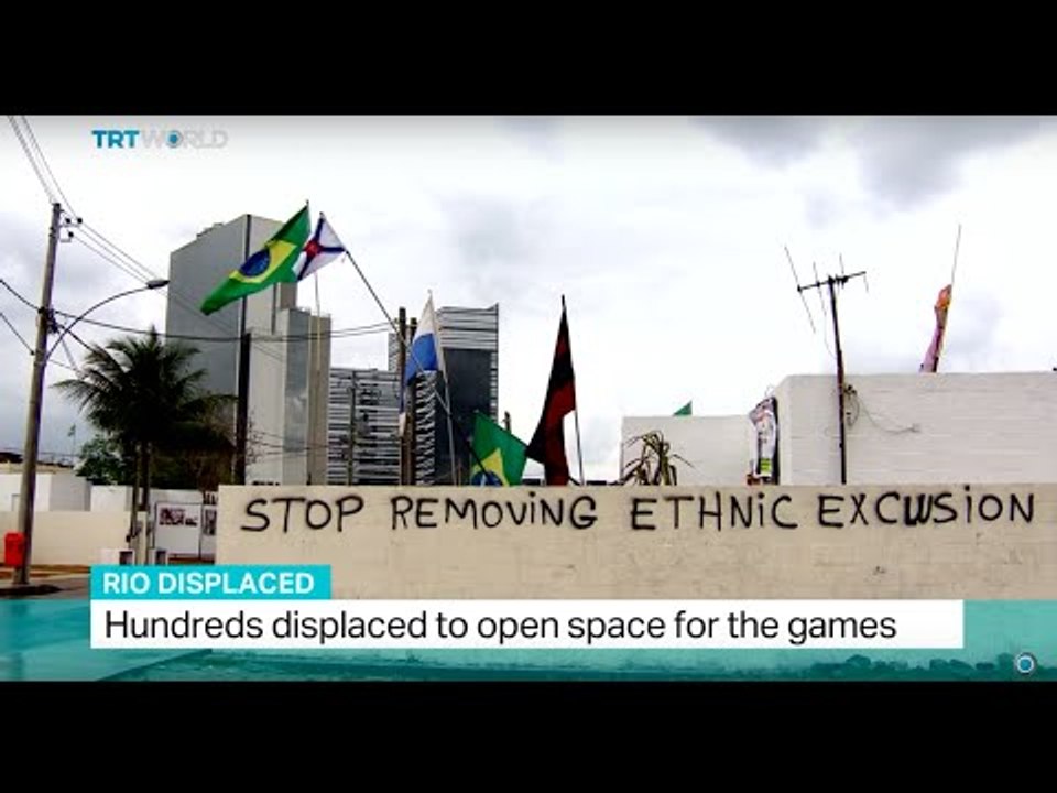 Rio Displaced: Hundreds displaced to open space for the games, Anelise Borges reports