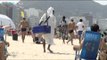 Beyond the Game's correspondent Lance Santos reports from Copacabana