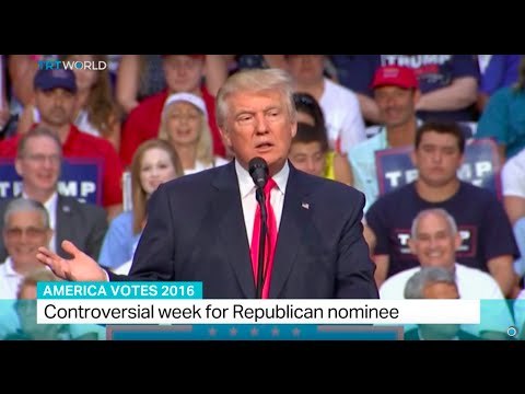 America Votes 2016: Controversial week for Republican nominee, Tetiana Anderson reports