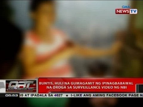 Buntis, huli na gumagamit ng ipinagbabawal na droga sa surveillance video ng NBI