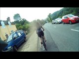 Cyclist Attacked by Psycho Driver