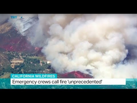 California Wildfires: Emergency crews call fire unprecedented , Patrice Howard reports