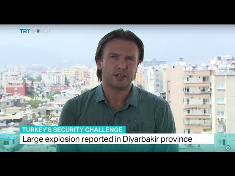 Large explosion reported in Turkey's Diyarbakir province, Ediz Tiyansan reports