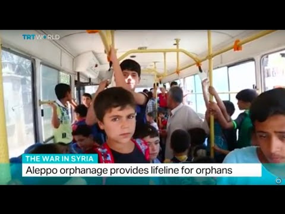 The War In Syria: Aleppo orphanage provides lifeline for orphans, Arabella Munro reports