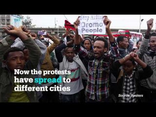 Ethiopian forces killed at least 90 protesters in Oromia and Amhara