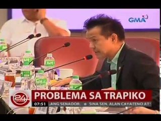 24 Oras: Panukala ni Rep. Sarmiento: Itigil muna ang pagbebenta ng mga bagong sasakyan