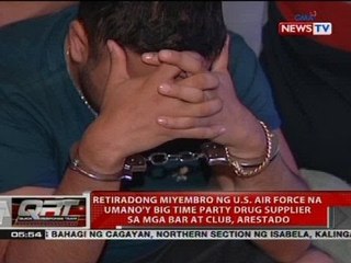 Retiradong miyembro ng U.S. Air Force na umano'y big time party drug supplier, arestado