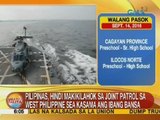 Pilipinas, hindi makikilahok sa joint patrol sa West Philippine Sea kasama ang ibang bansa