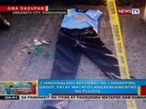 5 hinihinalang miyembro ng carnapping group, patay matapos makaengkwentro ng pulisya