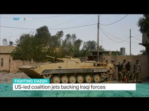 Fighting Daesh: Iraqi forces push into important oil town, Nicole Johnston reports
