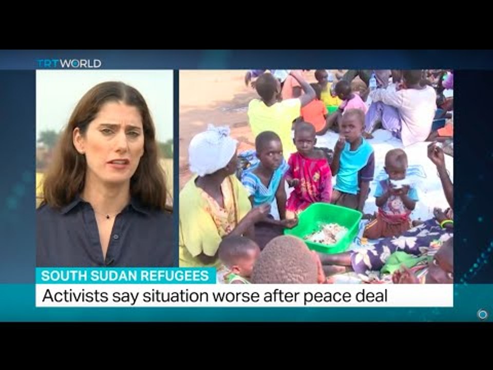 South Sudan Refugees: Renewed fighting forces more people to flee, Zeina Awad reports