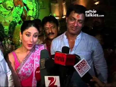 Kareena Kapoor, Madhur Bhandarkar Seek Lord Ganesha's Blessings for 'Heroine'
