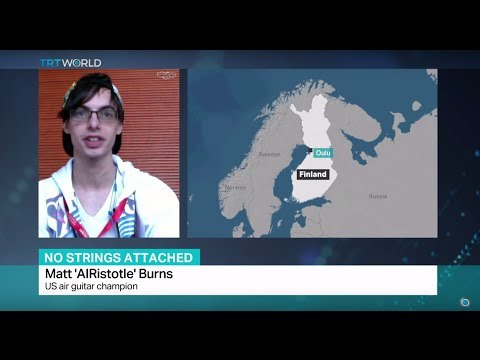 Interview with US air guitar champion Matt 'AlRistotle' Burns