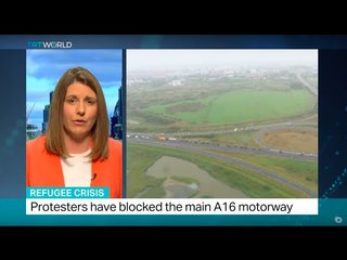 Refugee Crisis: Protesters call for Calais camp to be closed