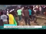 Gabon Election: 1,100 arrests during post-election violence