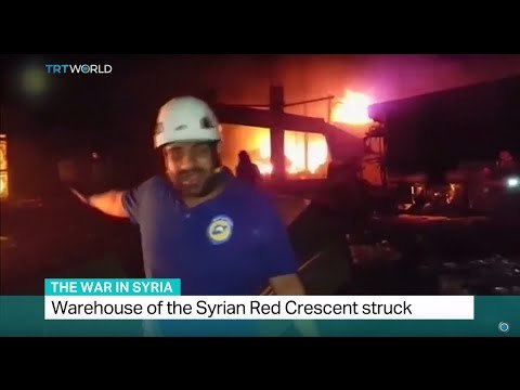 The War In Syria: UN aid convoy bombed in air strike near Aleppo
