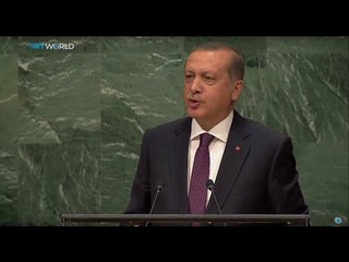 Turkish President Erdogan addresses global powers