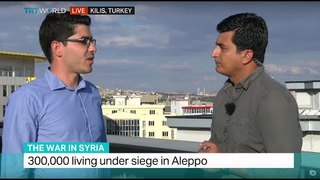 The War In Syria: Interview with Baraa al Smoodi from Ihsan on humanitarian situation in Aleppo