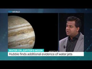 Hubble reports water jets on Jupiter's moon Europa
