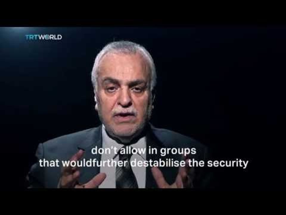 Former vice president of Iraq Tariq al-Hashimi talks Mosul and DAESH