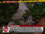 24 Oras: 6 patay sa magkakahiwalay na insidente ng barilan sa Maynila