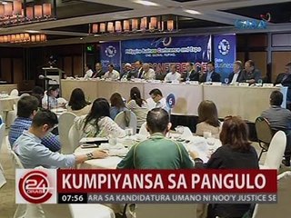 Mga negosyanteng kasapi ng PCCI, may tiwala sa pangulo sa kabila ng kontrobersya