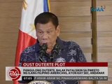 Pangulong Duterte, balak patalsikin sa pwesto ng ilang Filipino-Americans, ayon kay Sec. Andanar