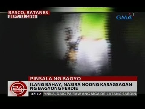 24 Oras: Ilang bahay, nasira noong kasagsagan ng bagyong Ferdie (Part 2)