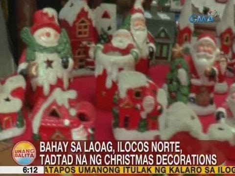 UB: Bahay sa Laoag, Ilocos Norte, tadtad na ng Christmas decorations