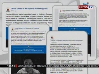 Sec. Andanar, nag-sorry dahil sa post ng Official Gazette noong kaarawan ni dating Pres. Marcos