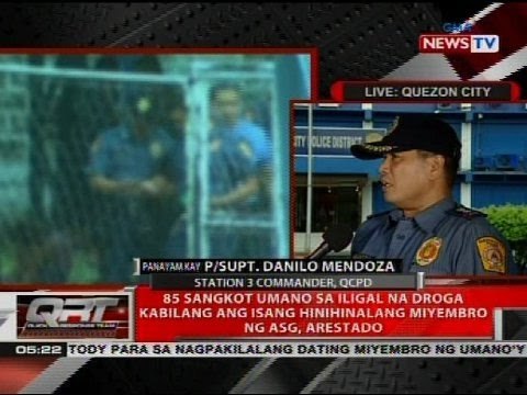 85 sangkot umano sa iligal na droga kabilang ang isang hinihinalang miyembro ng ASG, arestado
