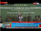 BP: Talumpati ni Pres. Duterte sa harap ng mga sundalo ng 10th Infantry Division