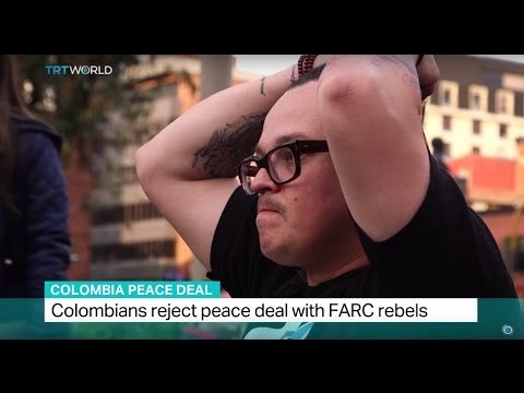 Colombia Peace Deal: Colombians reject peace deal with FARC rebels