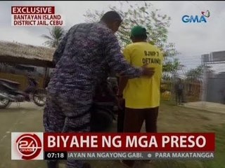 Mga preso ng Bantayan District Jail, sa tricycle at barko isinasakay tuwing dadalo sa pagdinig
