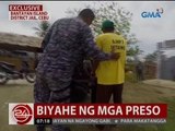 Mga preso ng Bantayan District Jail, sa tricycle at barko isinasakay tuwing dadalo sa pagdinig