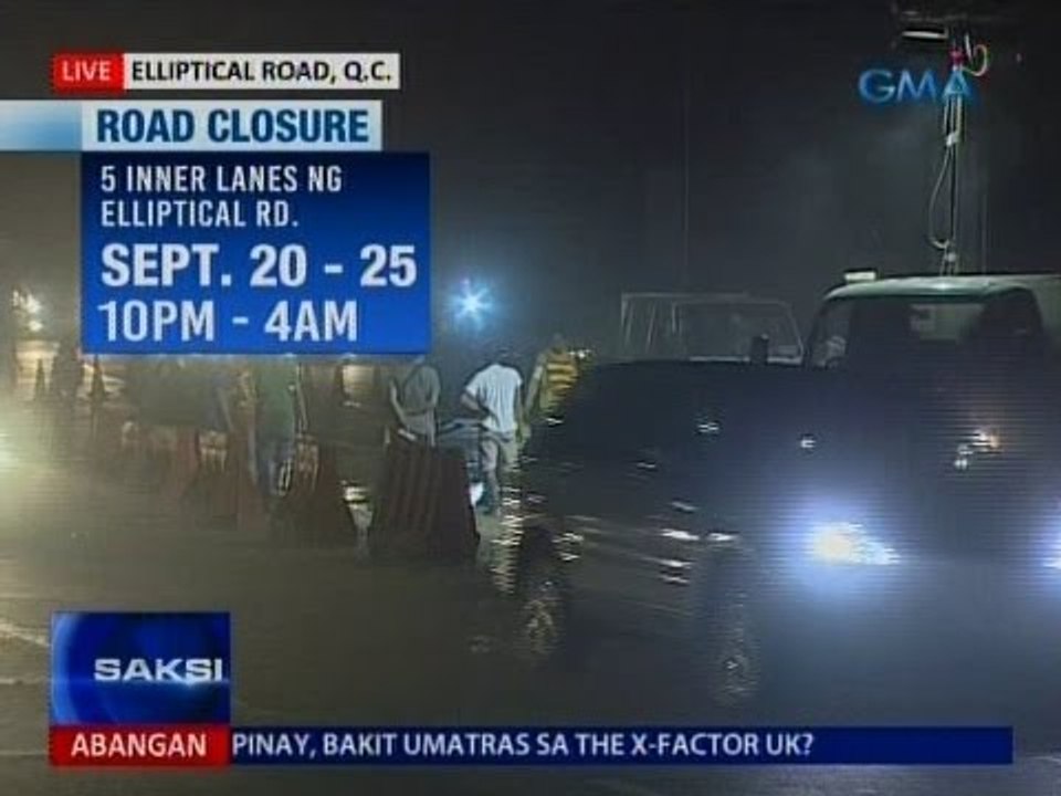 Saksi: Road closure