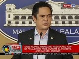Ilang Filipino-Americans, nagpaplano raw na patalsikin si Pres. Duterte, ayon kay Sec. Andanar