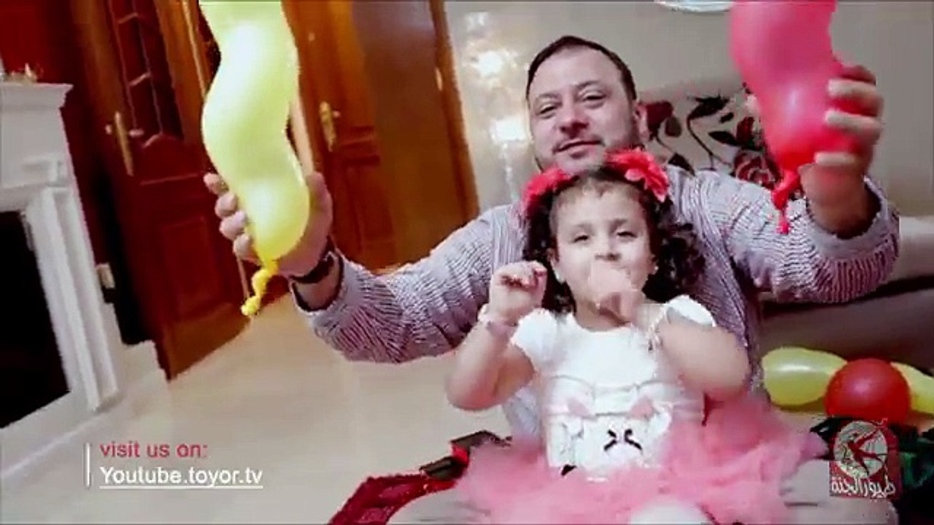بابا جاب لي بالون جنى مقداد طيور الجنة فيديو Dailymotion