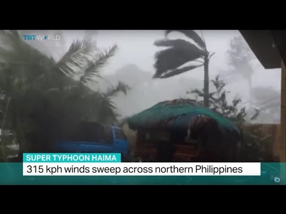 Super Typhoon Haima: 315 kph winds sweep across...