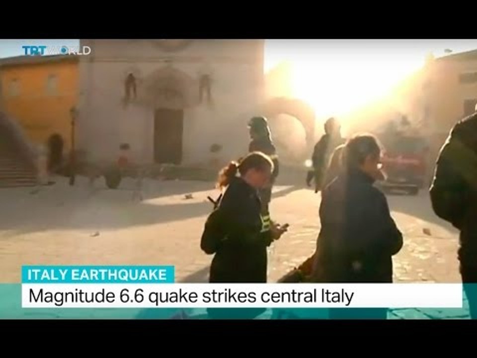 Italy Earthquake: Magnitude 6.6 quake strikes central Italy