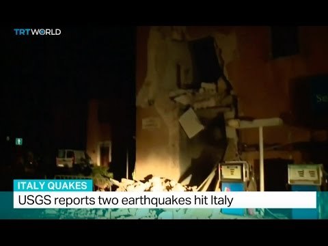Italy Quakes: USGS reports two earthquakes hit Italy