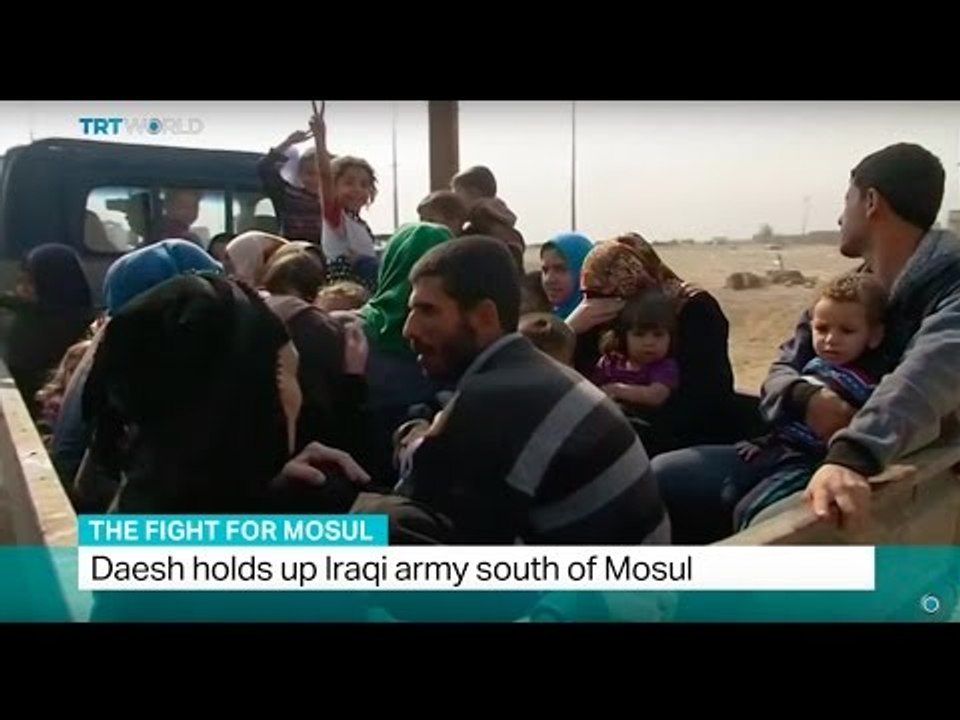 The Fight For Mosul: Daesh holds up Iraqi army south of Mosul