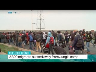 Refugee Crisis: 2,300 migrants bussed away from Jungle camp