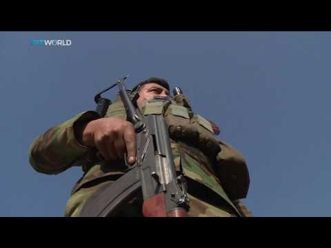 The Fight For Mosul: Peshmerga forces retake the town of Bashiqa