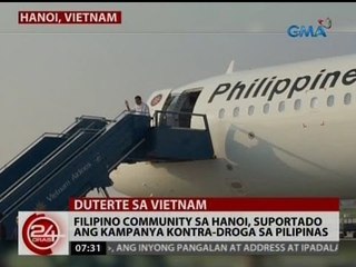 24 Oras: Filipino community sa Hanoi, suportado ang kampanya kontra-droga sa Pilipinas