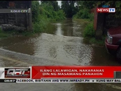 QRT: Ilang lalawigan, nakaranas din ng masamang panahon