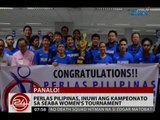 24 Oras: Perlas Pilipinas, iniuwi ang kampeonato sa SEABA Women's Tournament