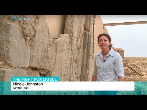 The Fight For Mosul: Daesh destroyed Nimrud's historic sites