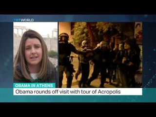 Obama In Athens: US president on last official visit to Greece